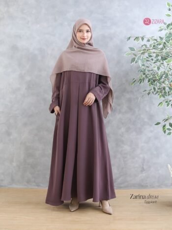 Dress Zarina Eggplant