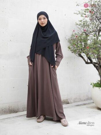 Dress Alana Mahogany