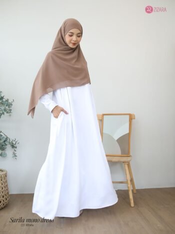 Dress Sarila Mono3 White