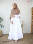 Dress Sarila Mono3 White (5)