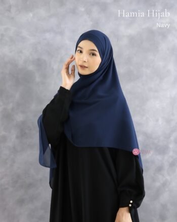 Hamia Hijab Instant Navy
