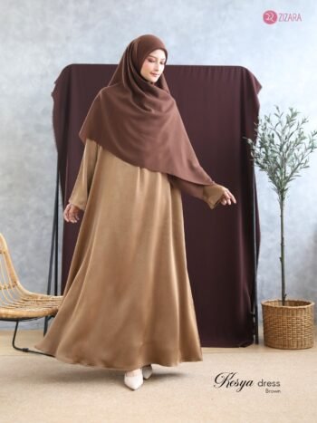 Dress Kesya Brown