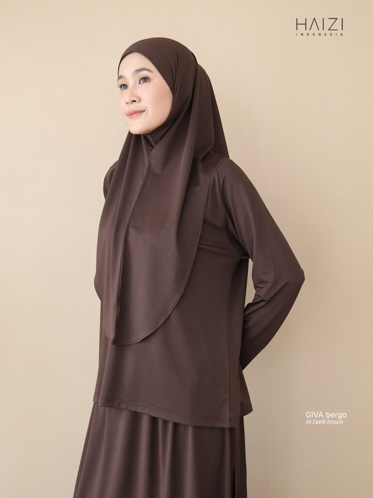 Kids Daster Bergo Giva Dark Brown – Zizara