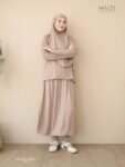 Gea Top and Pants Mocca