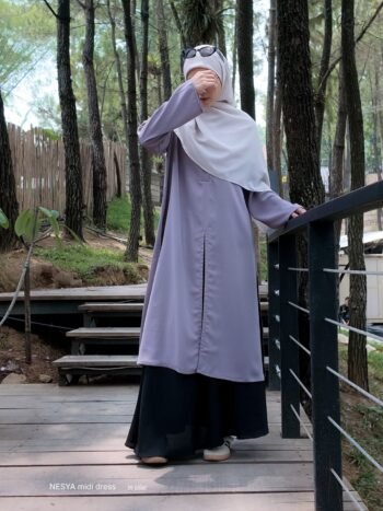 Midi Dress Nesya Lilac